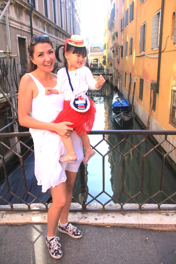 Venice with baby