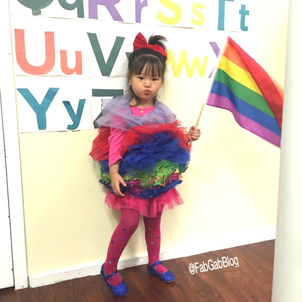 rainbow costume