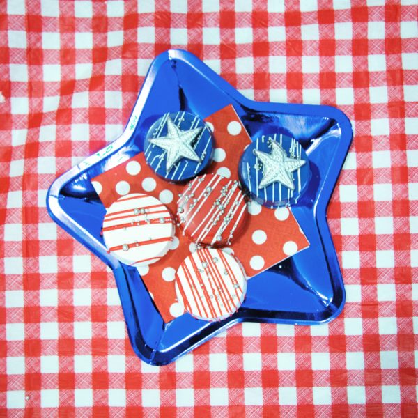 fourth of july desserts, red white and blue party food