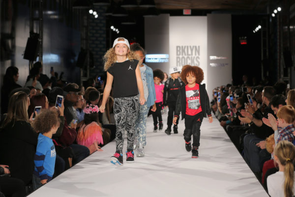 BROOKLYN, NY - NOVEMBER 09: Models walk the runway at BKLYN Rocks presented by City Point, Kids Foot Locker, and Haddad Brands at City Point on November 9, 2016 in Brooklyn City. (Photo by Jemal Countess/Getty Images for City Point)