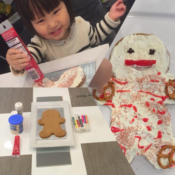 gingerbread cookie decorating