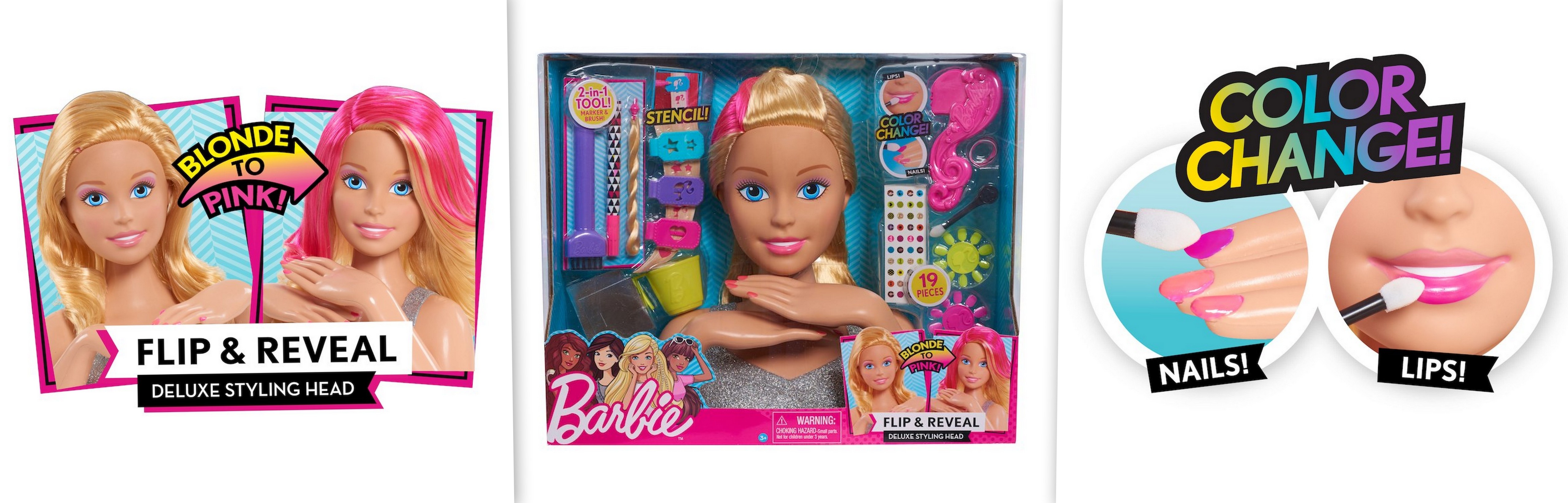 deluxe styling head, barbie girl, barbie beauty