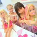 barbie party, barbie birthday, barbie party ideas, barbie styling head, giant barbie