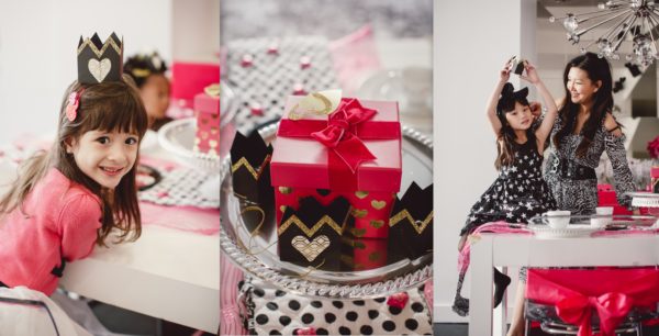 valentines craft, valentines hat, crowns, tea party, kids' tea party ideas, valentines tea party ideas