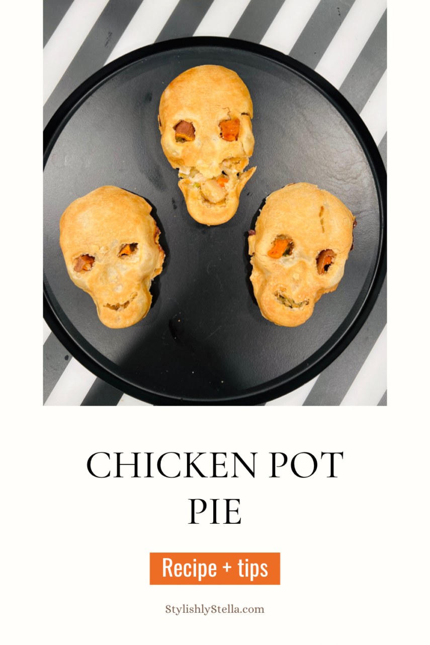 chicken pot pie, skull baking pan, halloween food ideas, skull pan idea, chicken pot pie receipe, pie dough ideas